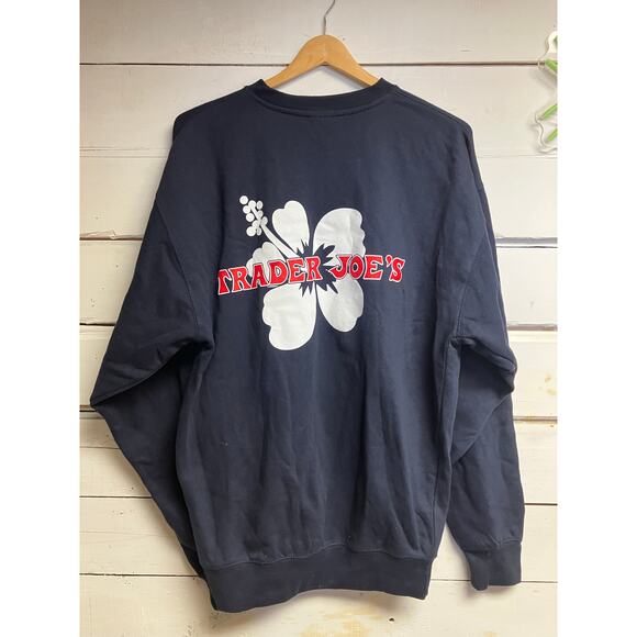Trader Joe’s Long Sleeve (No Size) and Navy Crewneck (Size Medium) Bundle. - Picture 8 of 11